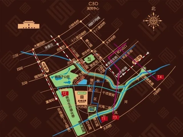 北京金域东郡区域交通介绍