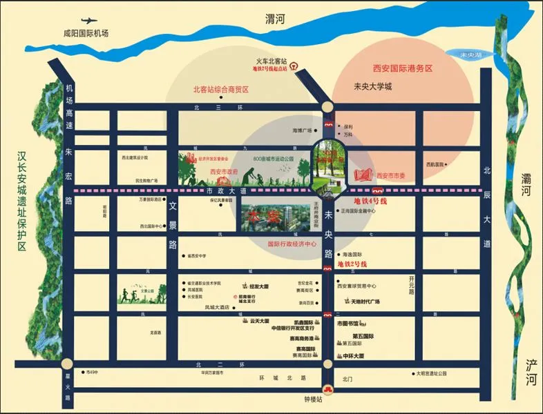 明丰国际广场区域交通介绍