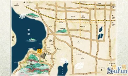 苏州东山天境项目区域交通介绍