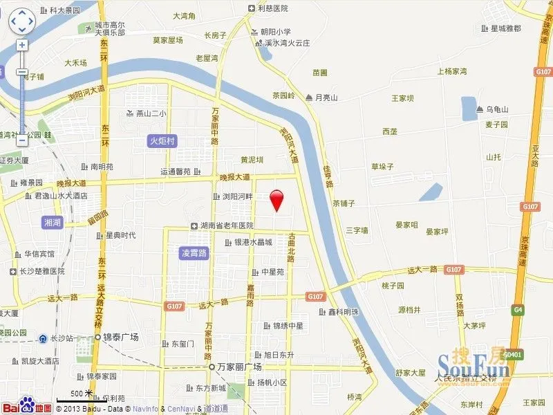 长沙菲莎公馆区域交通介绍