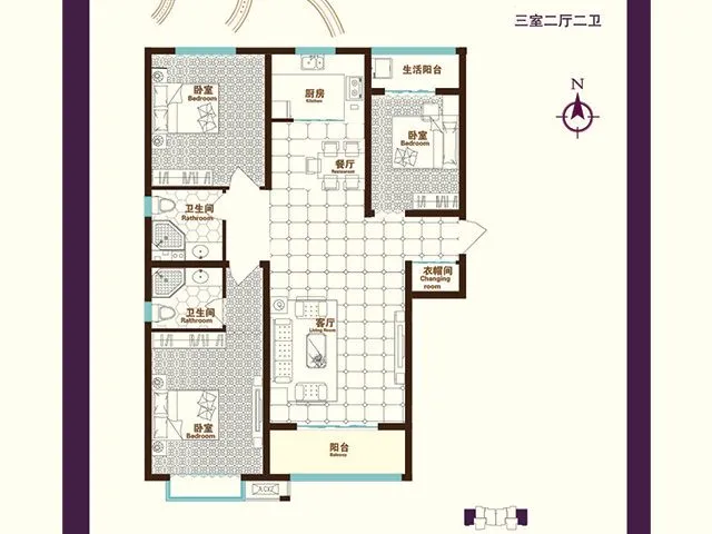石家庄铂宫时代户型介绍