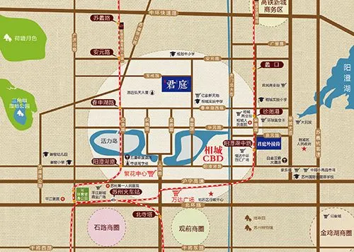 苏州西湖君庭项目区域交通介绍