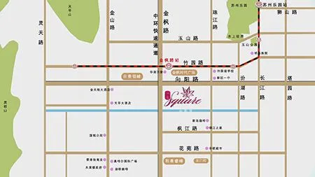 苏州浙建枫华广场项目区域交通介绍