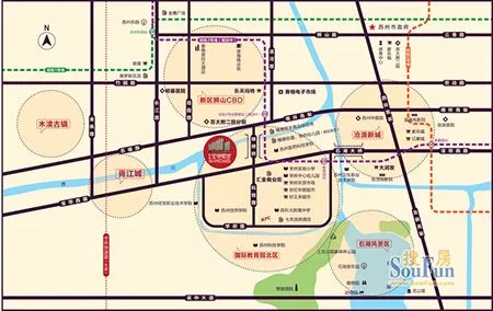 苏州新创宝带熙岸项目区域交通介绍