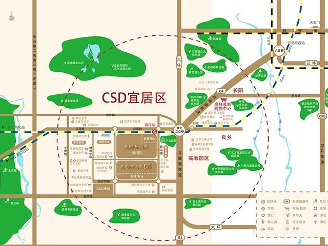 天恒乐活城区域交通介绍