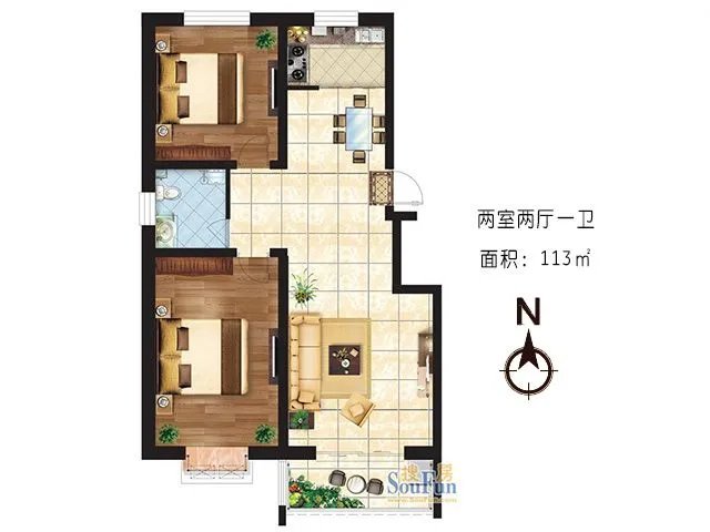 石家庄江南鸿郡户型介绍