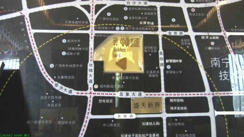 南宁盛天领域区域交通介绍