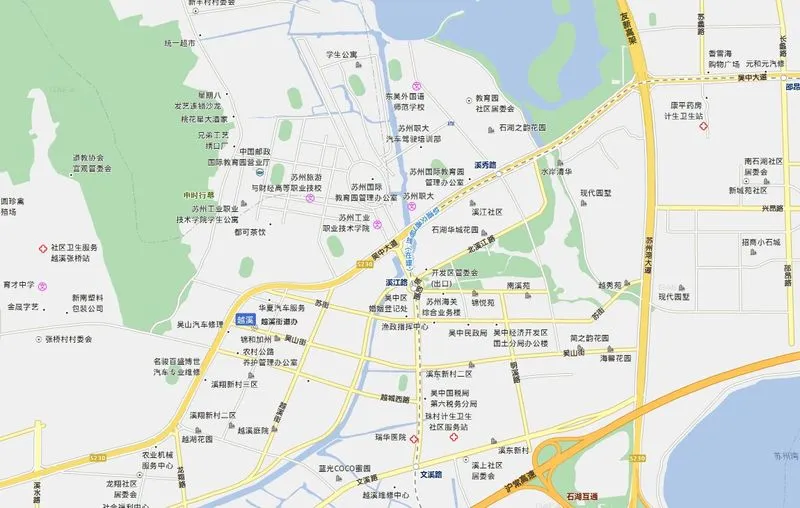苏州石湖天玺区域交通介绍