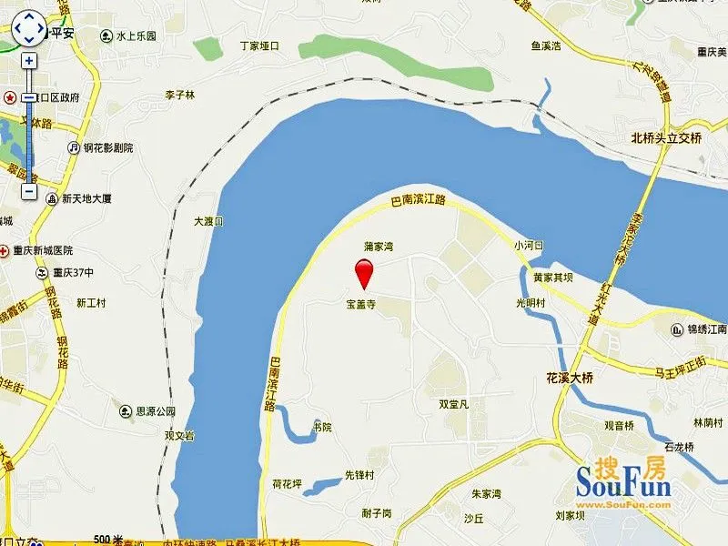 重庆融汇半岛香山美墅区域交通介绍
