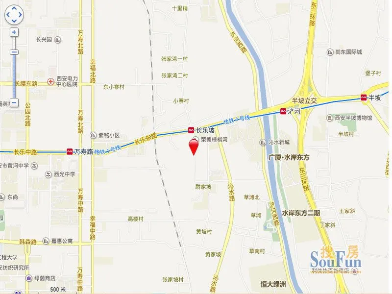 西安 长乐府 区域交通
