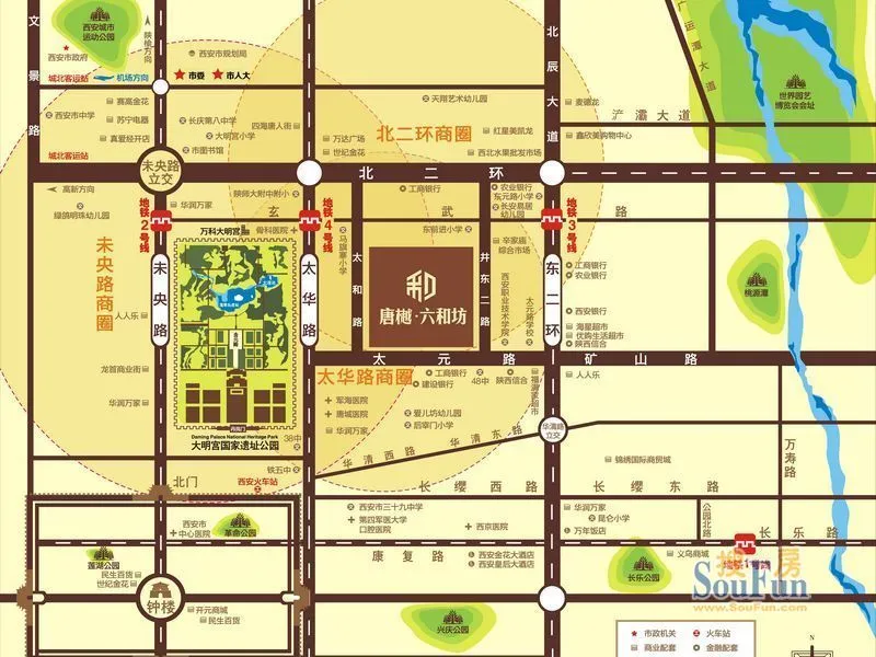唐樾六和坊区域交通介绍