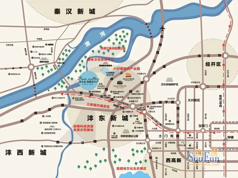 阳光城壹号区域交通