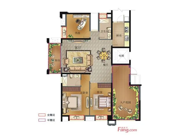 南昌正荣十里江山户型介绍
