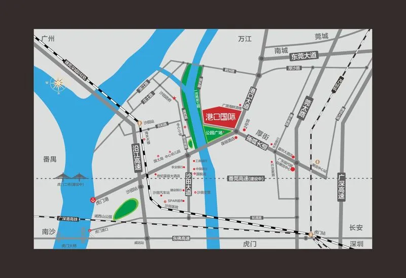 东莞港口国际区域交通