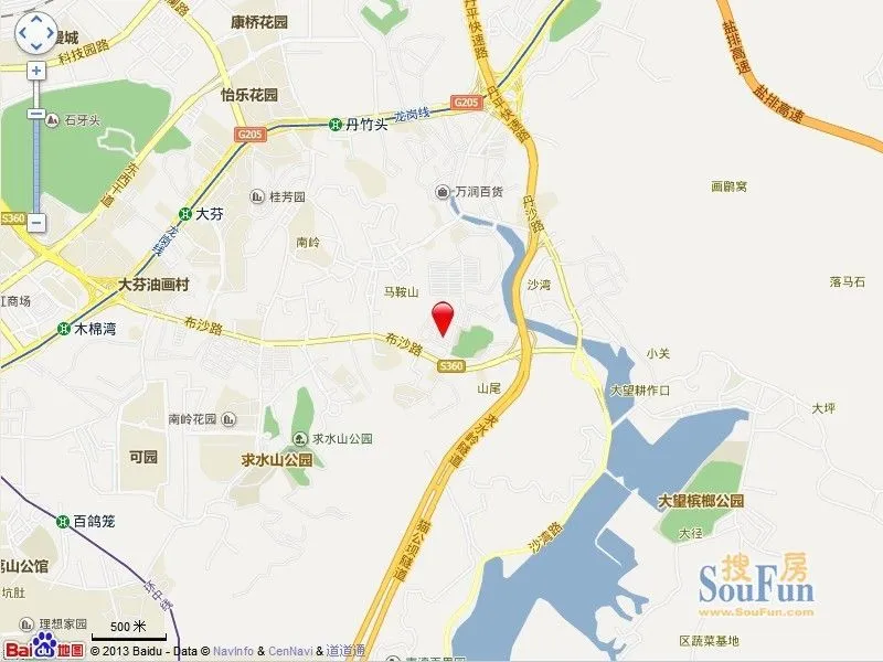 深圳大族河山区域交通