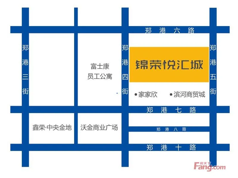 郑州锦荣悦汇城区域交通介绍