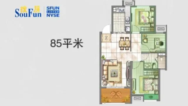 扬州中海运河丹堤户型介绍