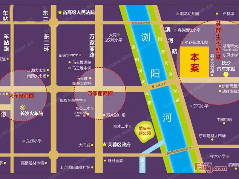 长沙恒大江湾区域交通介绍