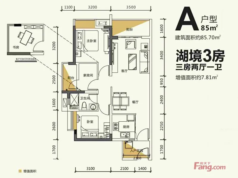 东莞中惠松湖城户型介绍