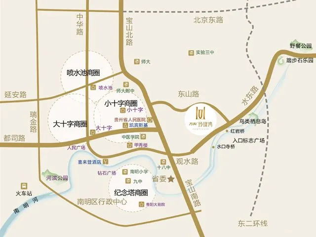 万科玲珑湾区域交通介绍