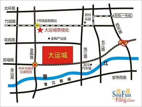 苏州大运城项目区域交通介绍