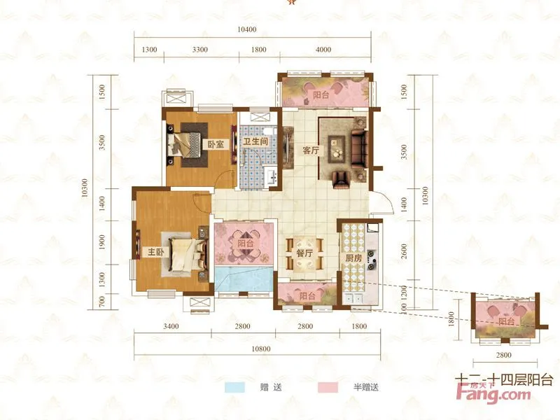 长沙中信凯旋城户型介绍