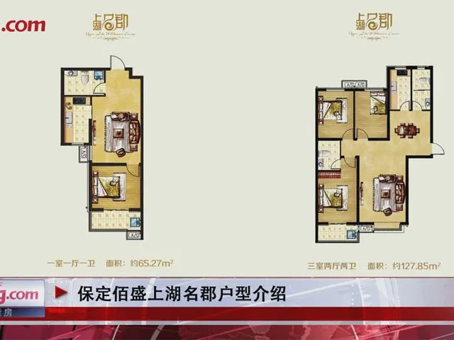 保定佰盛上湖名郡户型介绍