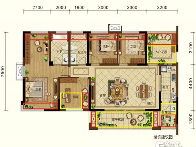 成都润扬观澜鹭岛户型介绍