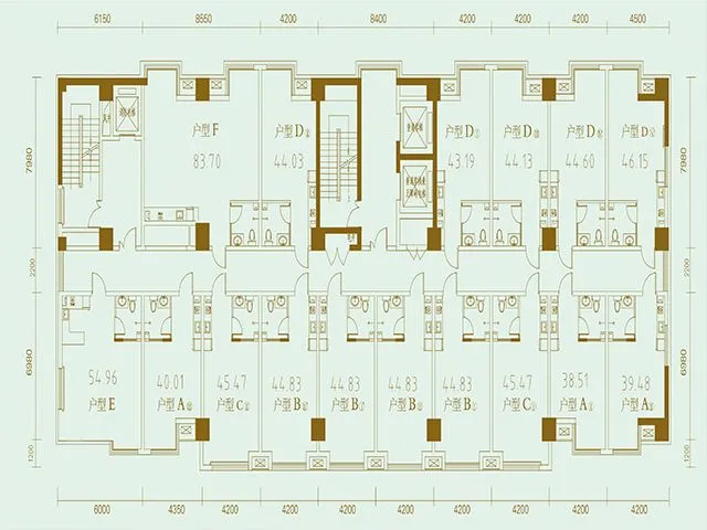 石家庄杰座公馆户型介绍