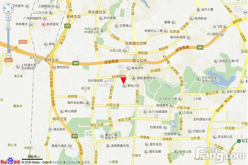 重庆浩博星钻区域交通介绍