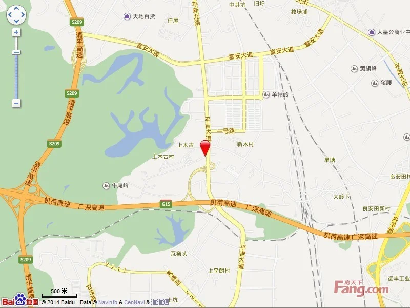 深圳平吉上苑区域交通