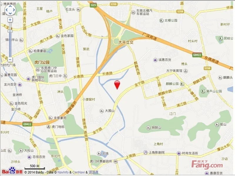 东莞南部湾万科城区域交通