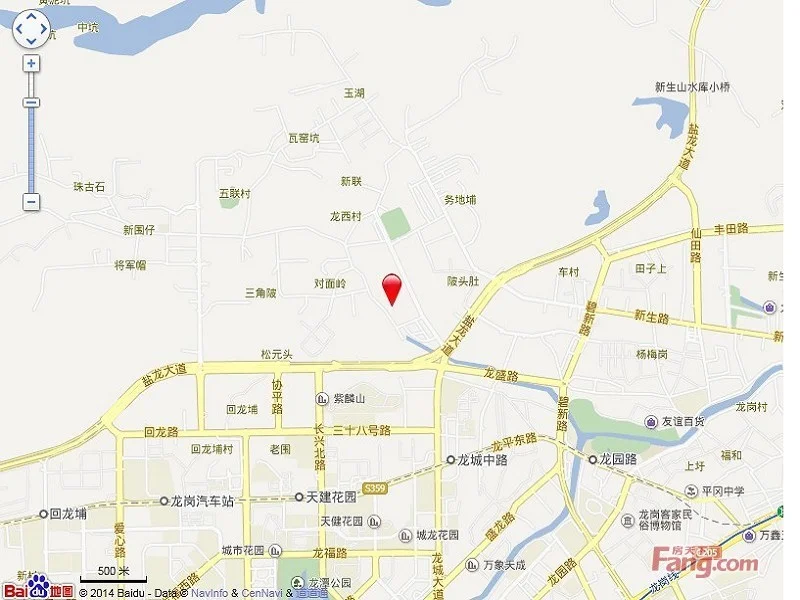 深圳东关岸上林居区域交通