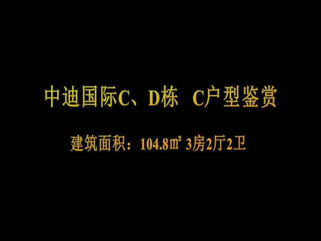 中迪国际社区C户型