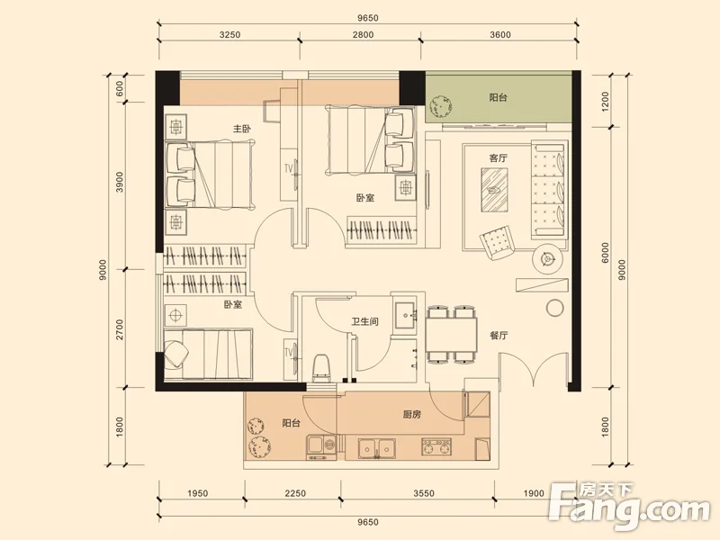 深圳宏发世纪城户型介绍