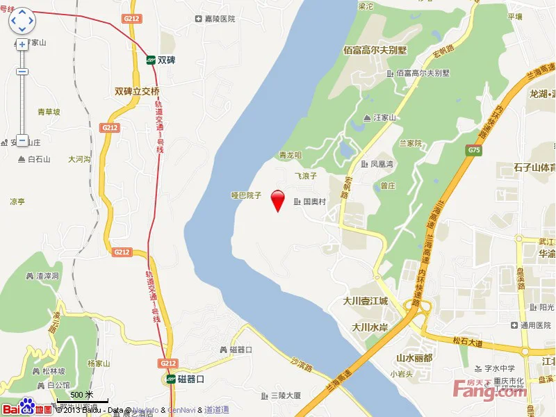 重庆国奥村区域交通介绍