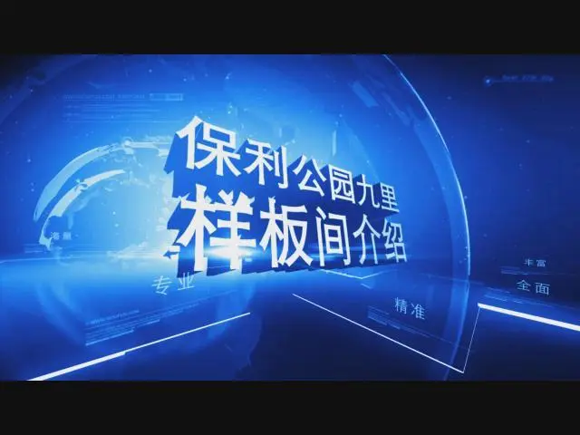 保利公园九里样板间介绍