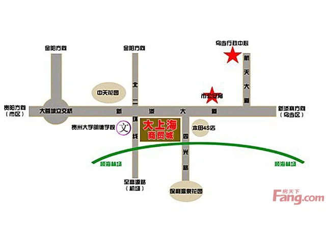 大上海商贸城区域交通介绍