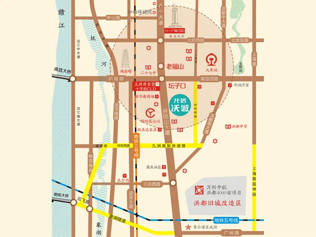 南昌龙居沃城区域交通介绍