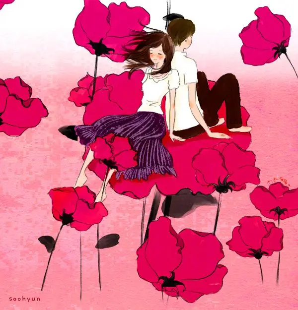 我的好朋友他,爱上了一个女孩子。那么真诚炽