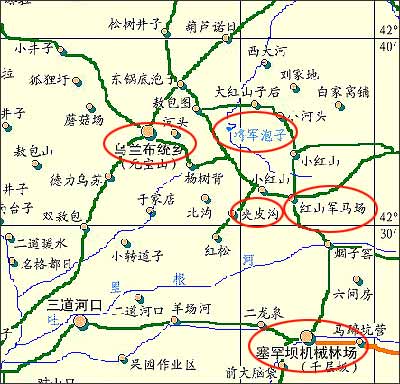 老猫家的小猫推荐:塞罕坝森林公园攻略&景区地图