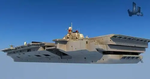 来个振奋的,中国首艘航母2010年下水,定名施琅