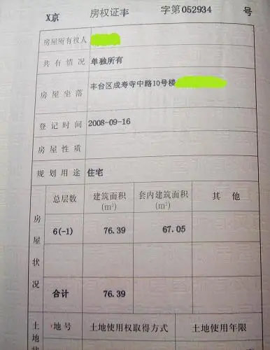 房本(房屋所有权证)下来了,比想像的麻烦,但是