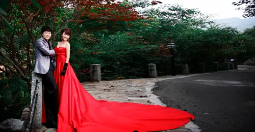 陌上花开婚纱_陌上花开图片(2)