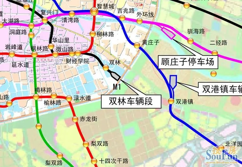 天津轨道2050年前的规划图-金地格林世界业主