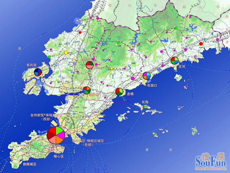 大连市城市总体规划2010--2020