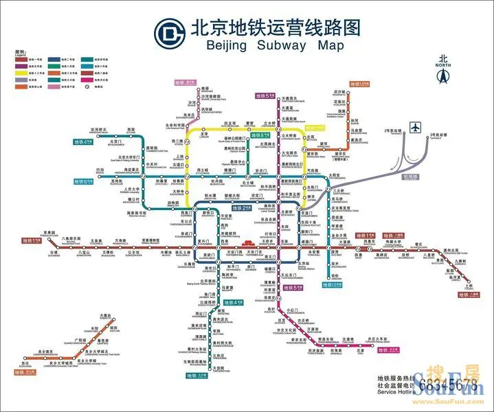 北京地铁目前运营线路图_ken461641757的相