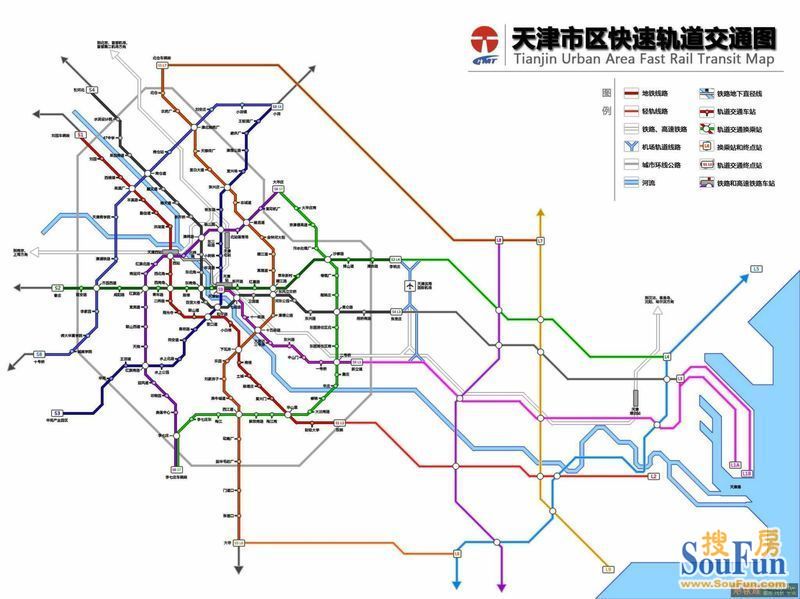 天津地铁解放桥站环控系统设计图片