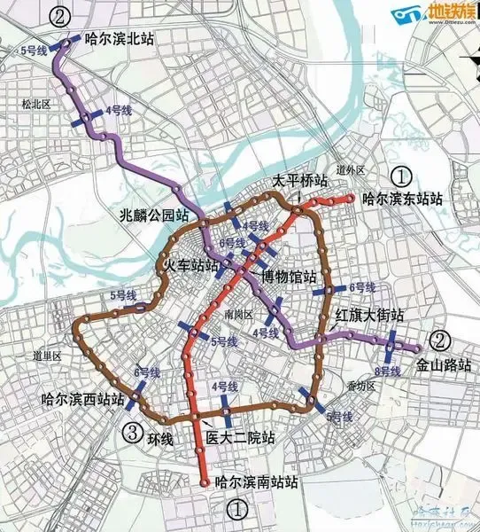 <em>哈尔滨地铁</em>新规划_麦克唐的相册