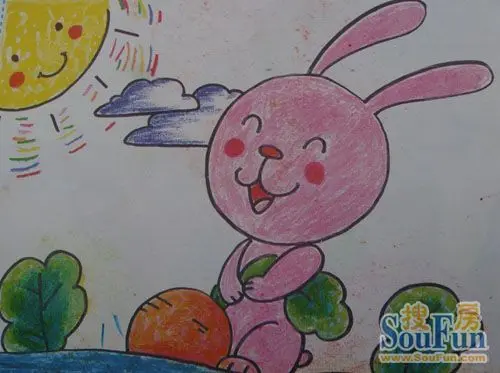 【畅想明日之家】 孩子学习过一段时间画画。